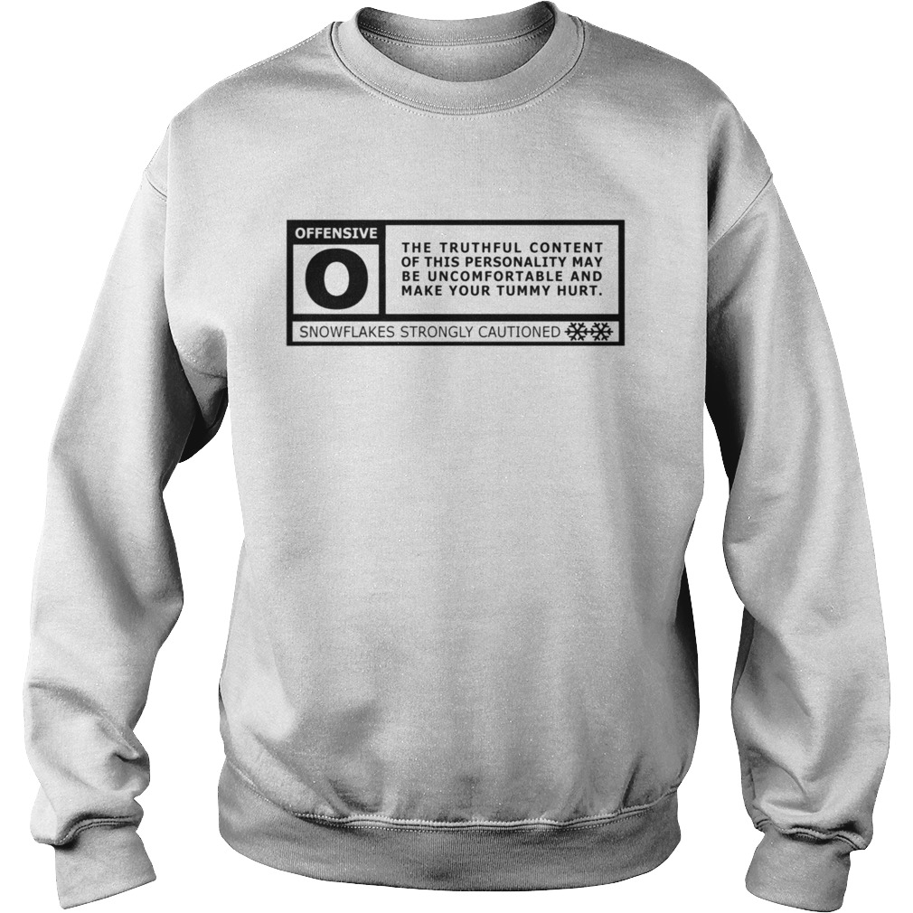 Funny Sarcastic Rated Offensive  Sweatshirt