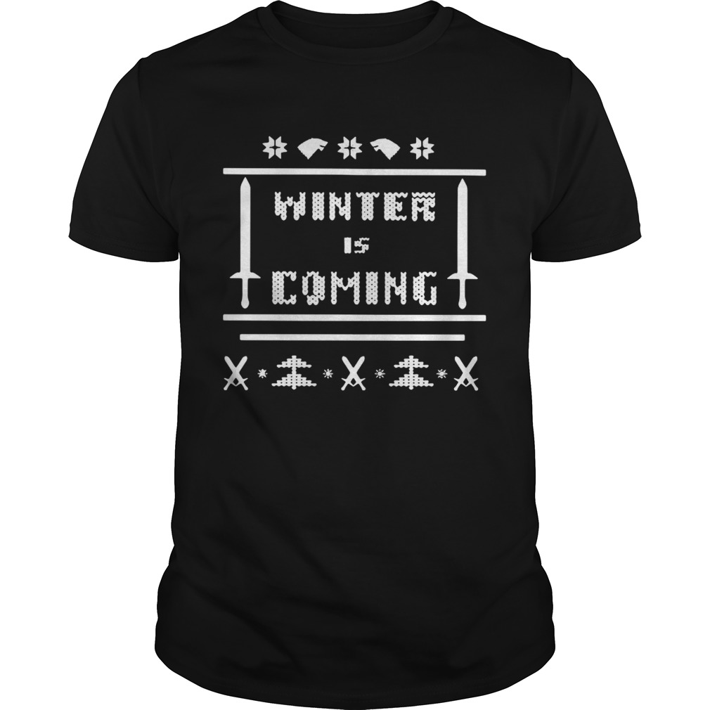 Game of Thrones Winter Is Coming Ugly Christmas  Unisex