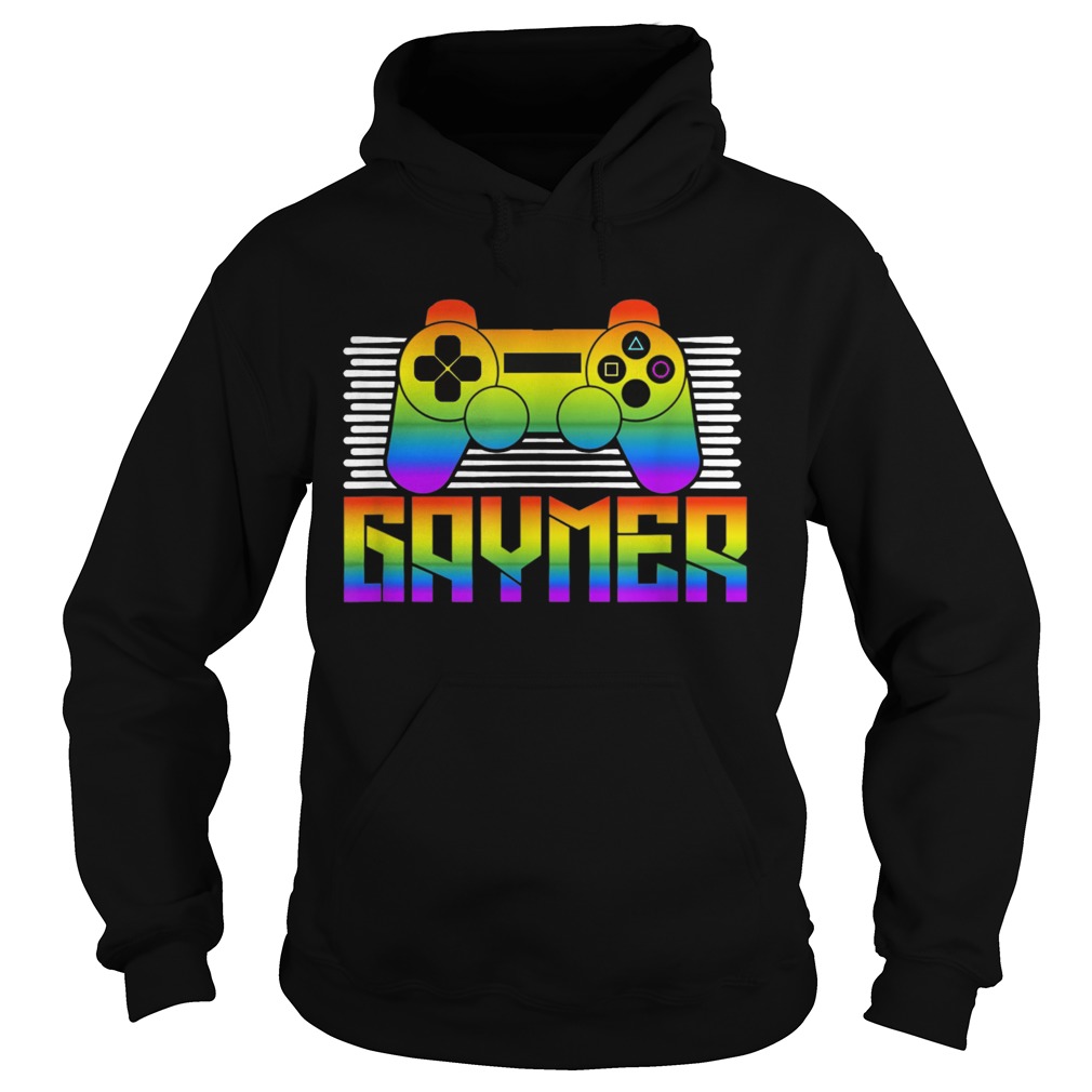 Gaymer LGBT Pride Gay Gamer Video Game  Hoodie