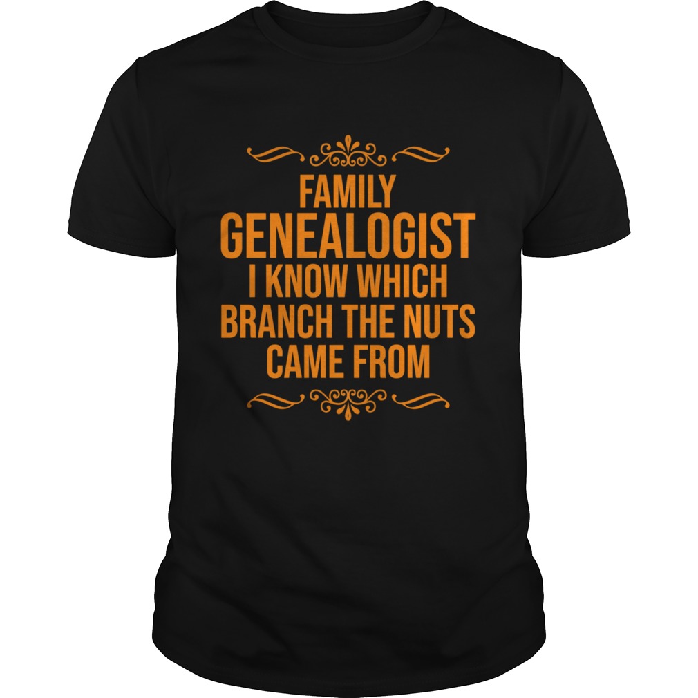 Genealogy Cute History Genealogist  Unisex