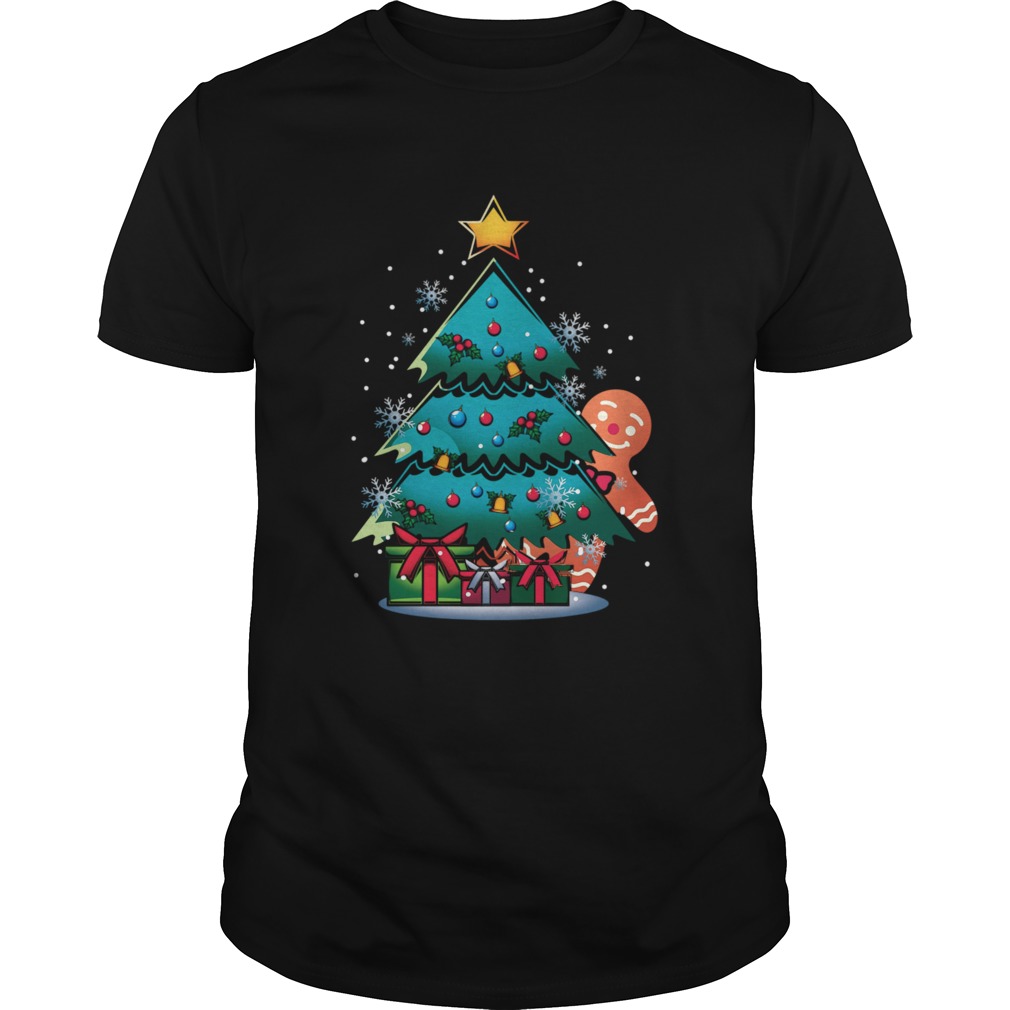 Gingerbread Man Christmas Tree Xmas Xmas shirt