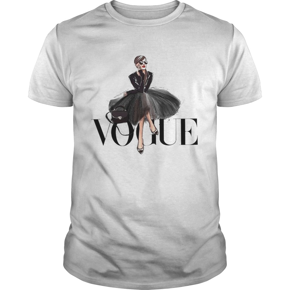 Girl Vogue Fashion F Style Summer Round shirt