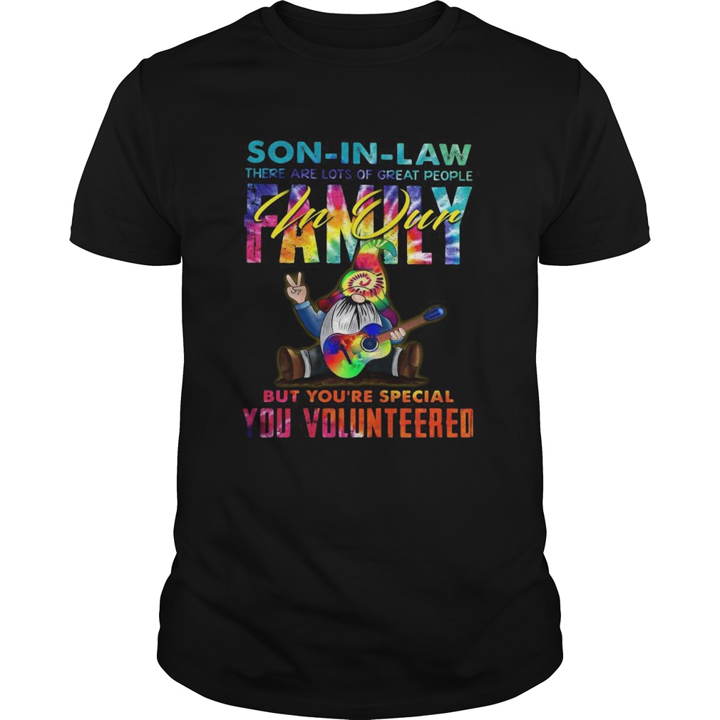 Gnomes Autism Son In Law There Are Lots Of Great People Family shirt