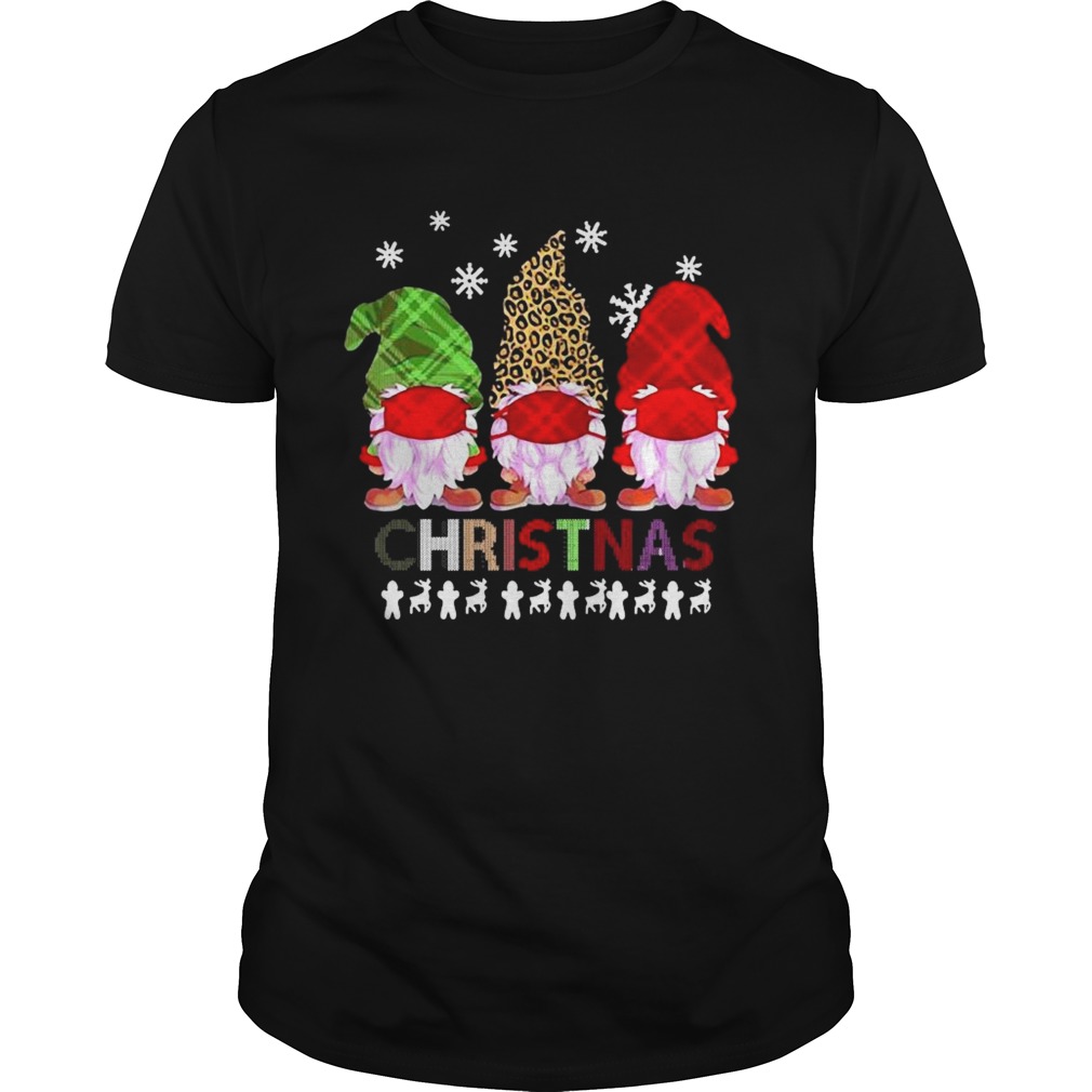 Gnomes Face Mask Ugly Christmas shirt