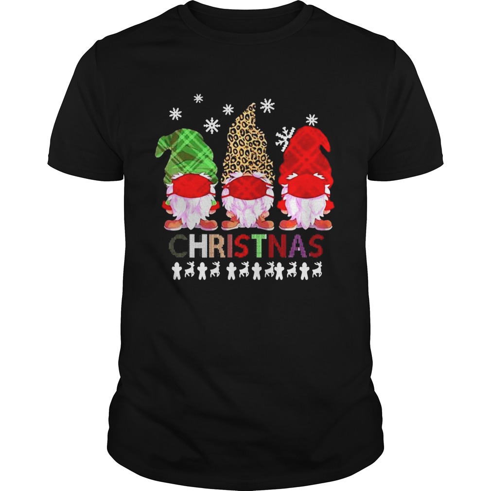 Gnomes Face Mask Ugly Christmas shirt