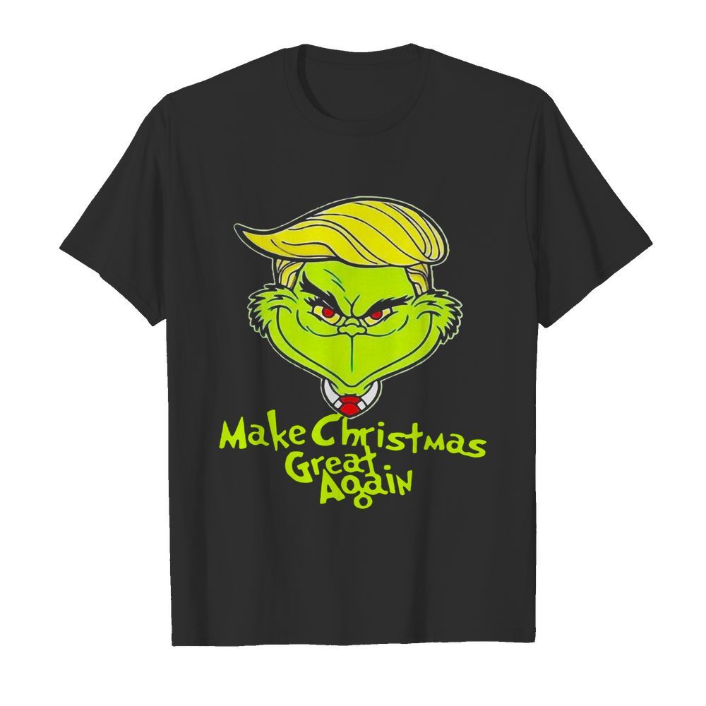 Good Grinch Trump Make Christmas Great Again  Classic Men's T-shirt