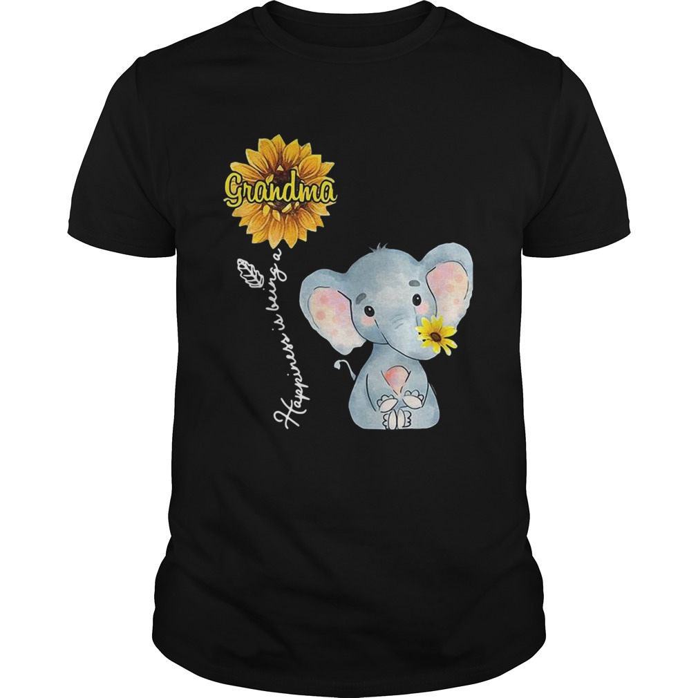 Grandma Happiness Is Being A Sunshine Flower shirt