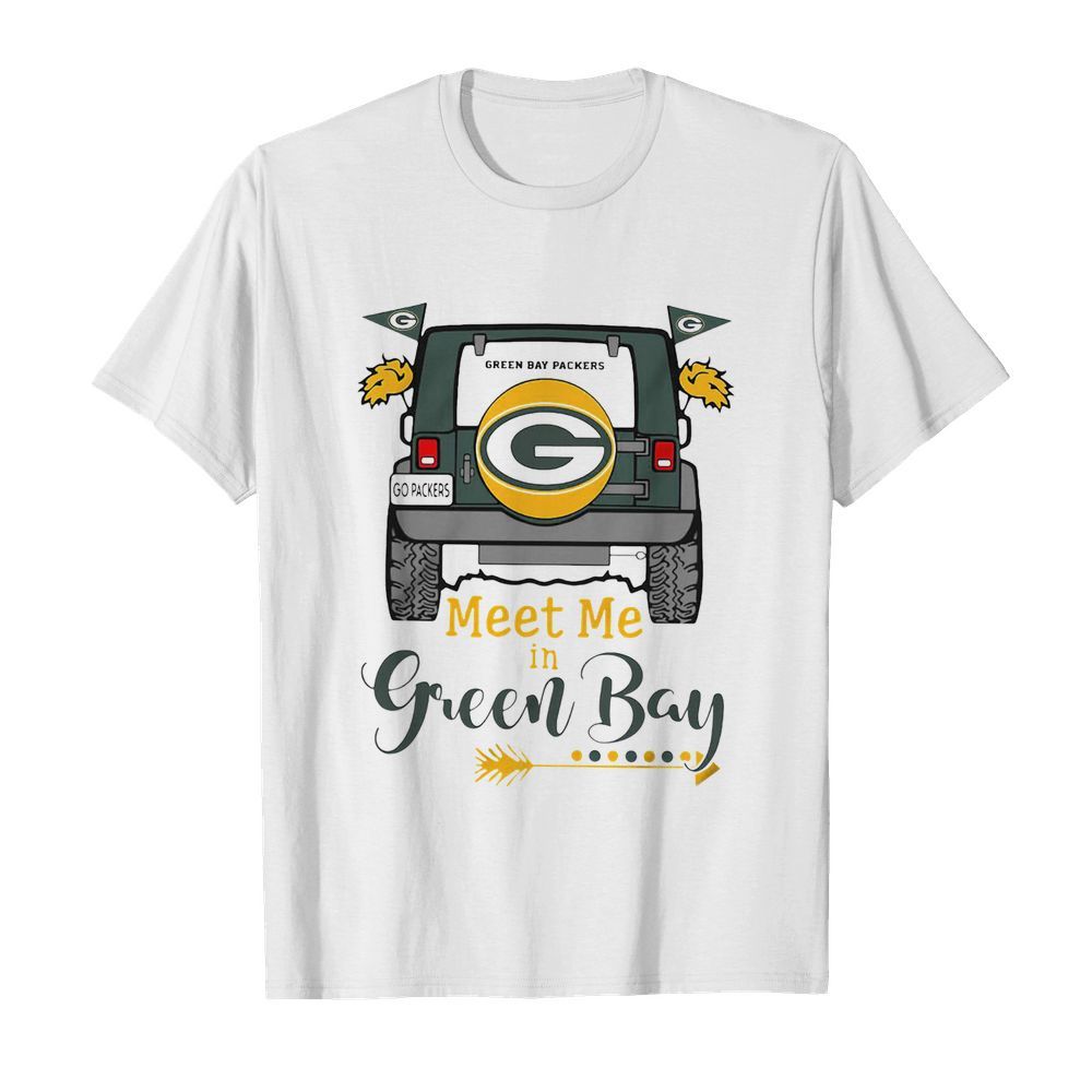 Green Bay Packers Meet Me In Green Bay  Classic Men's T-shirt