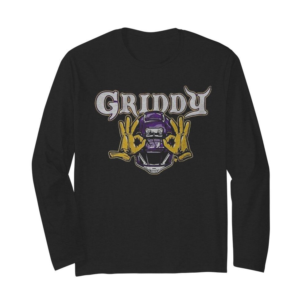 Griddy Minnesota Football 2020  Long Sleeved T-shirt 