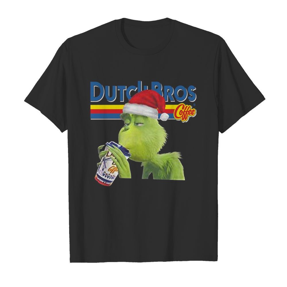 Grinch Xmas Ugly Dutch Bros Coffee shirt