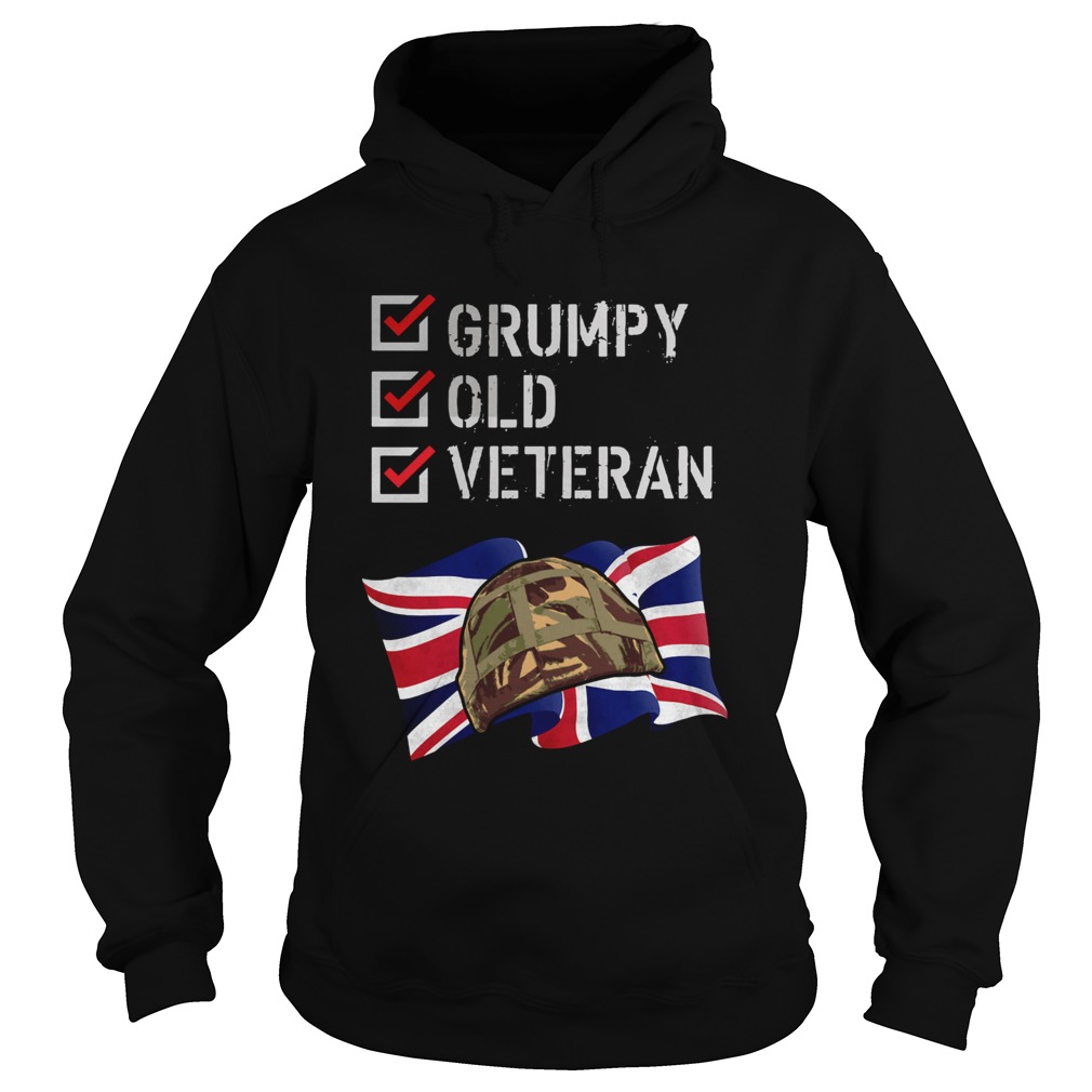 Grumpy Old Veteran  Hoodie