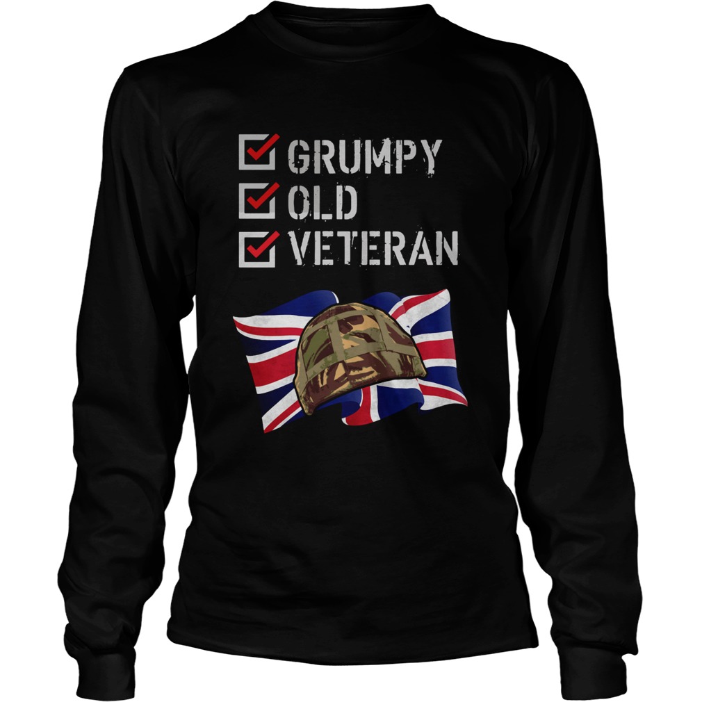 Grumpy Old Veteran  Long Sleeve