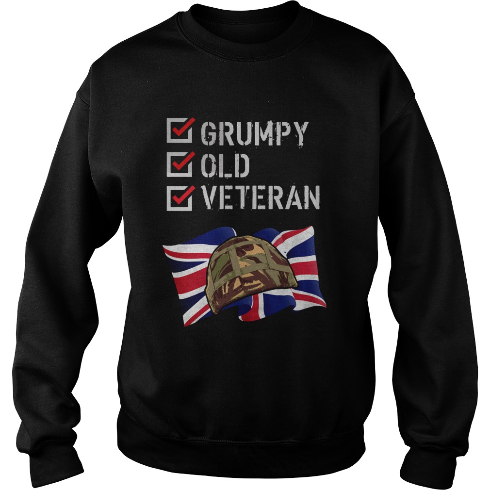 Grumpy Old Veteran  Sweatshirt