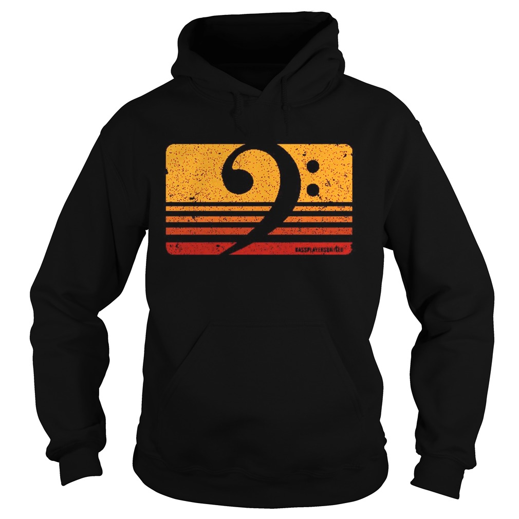 Guitar Bass Players United Vintage  Hoodie