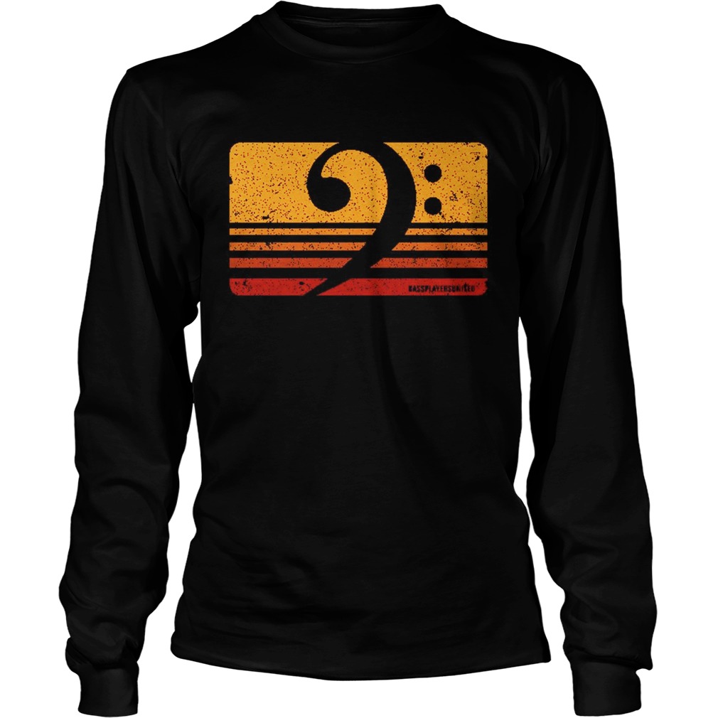 Guitar Bass Players United Vintage  Long Sleeve