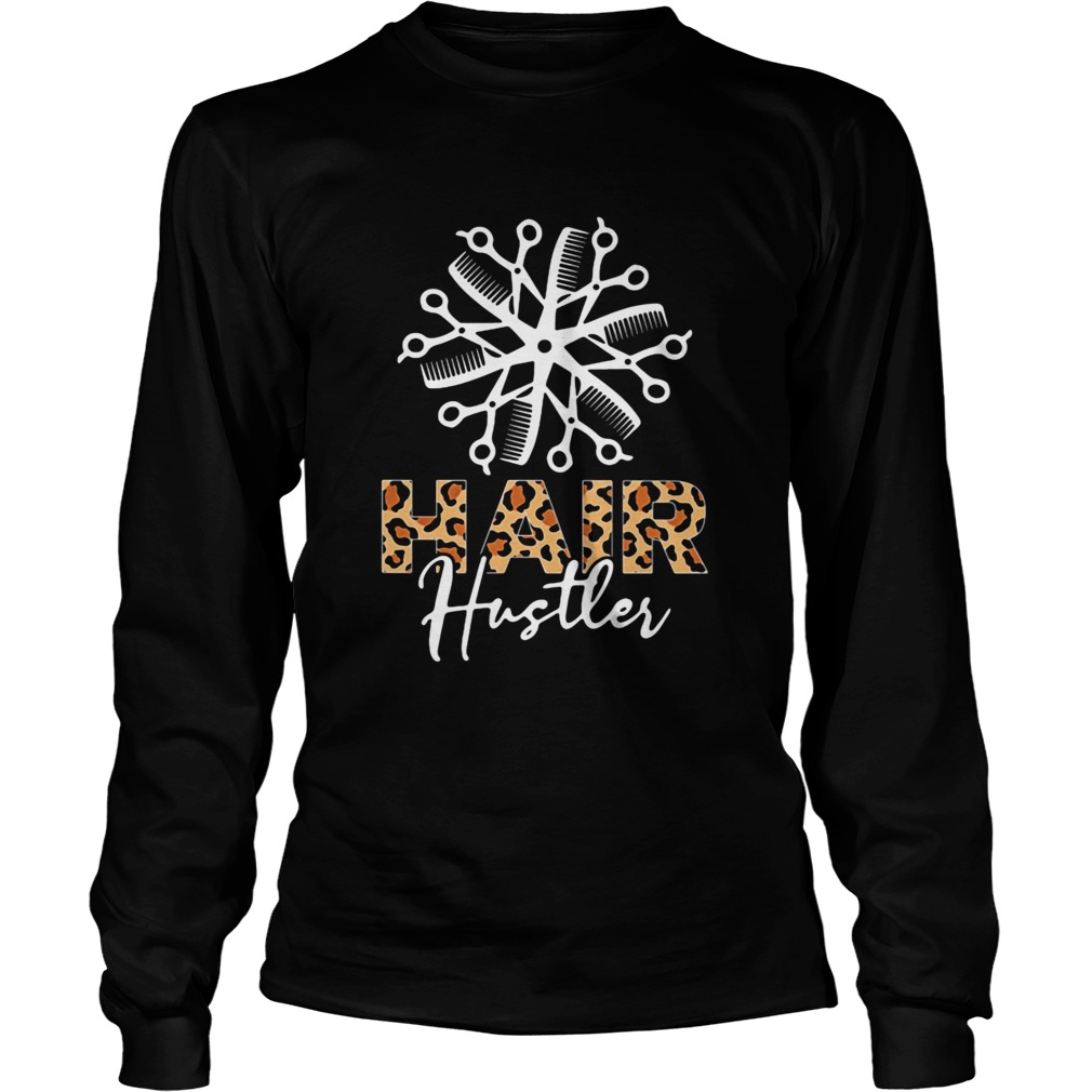 Hair hustler leopard  Long Sleeve