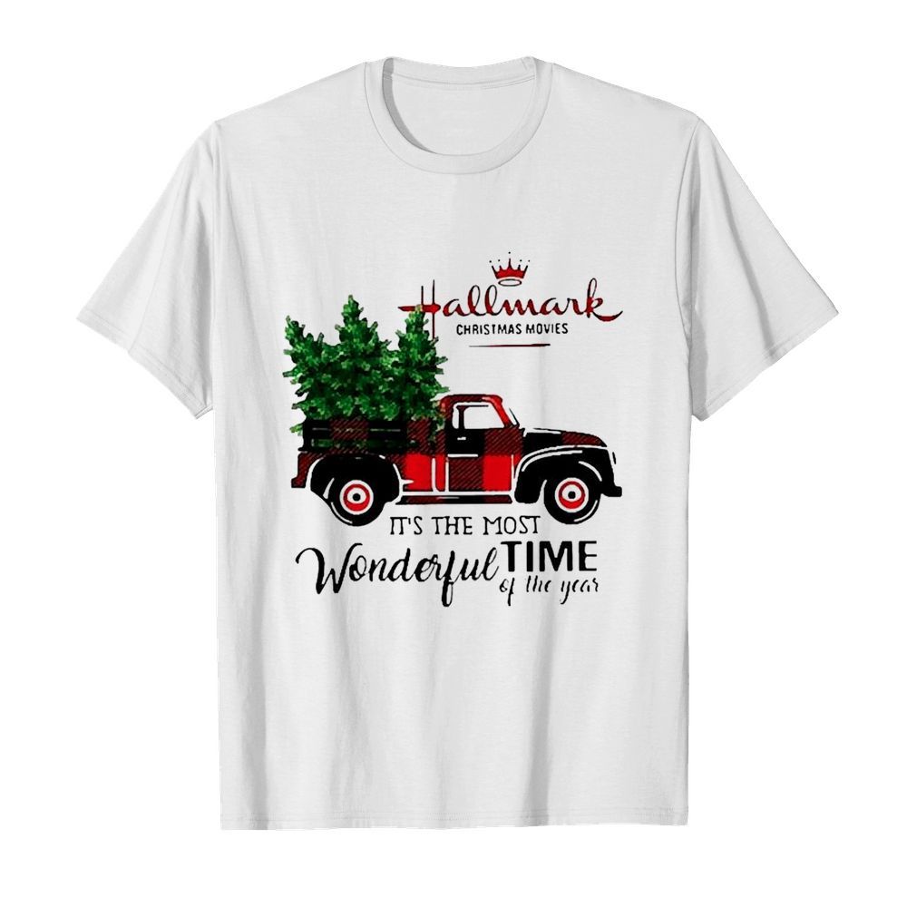 Hallmark Christmas movies Its the most wonderful time of year Christmas shirt