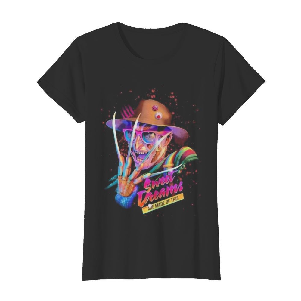 Halloween freddy krueger sweet dreams are made of this  Classic Women's T-shirt