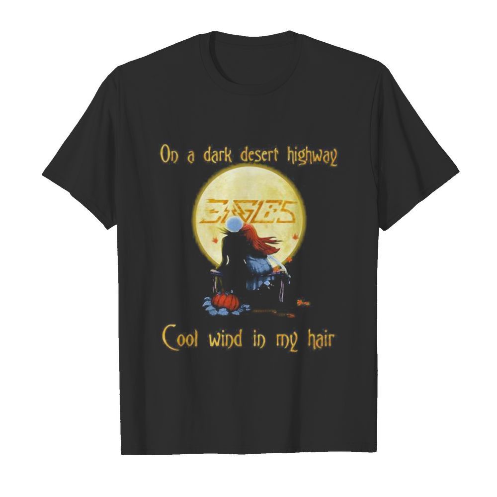 Halloween nightmare eagles on a dark desert highway cool wind in my hair  Classic Men's T-shirt