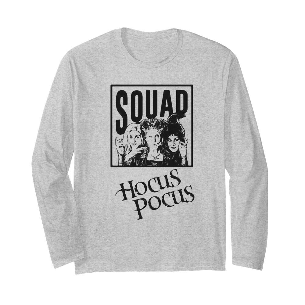 Halloween squad hocus pocus  Long Sleeved T-shirt 