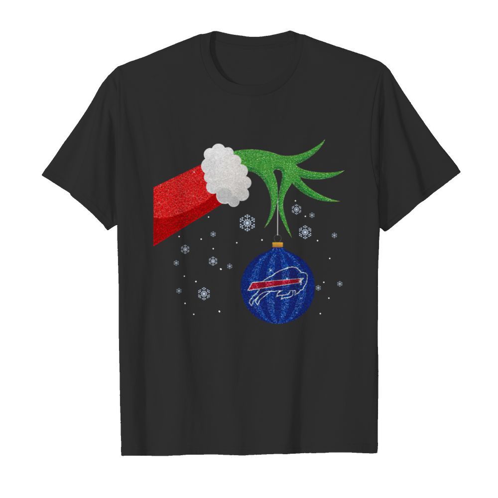 Hand The Grinch Holding Christmas 2020 Ornament Buffalo Bills shirt