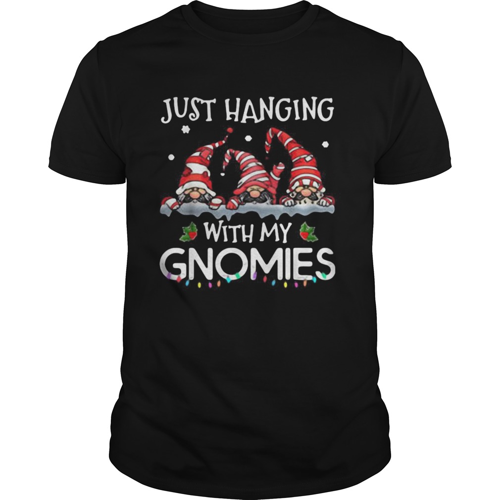 Hanging With My Gnomies Christmas Santa Gnome shirt