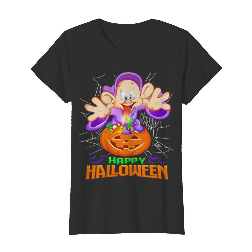 Happy halloween dopey dwarf witch  Classic Women's T-shirt