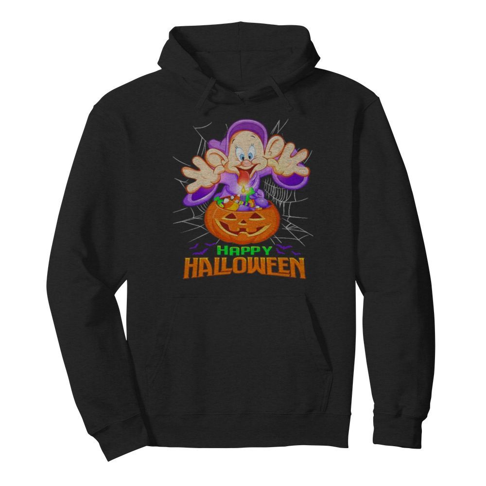 Happy halloween dopey dwarf witch  Unisex Hoodie