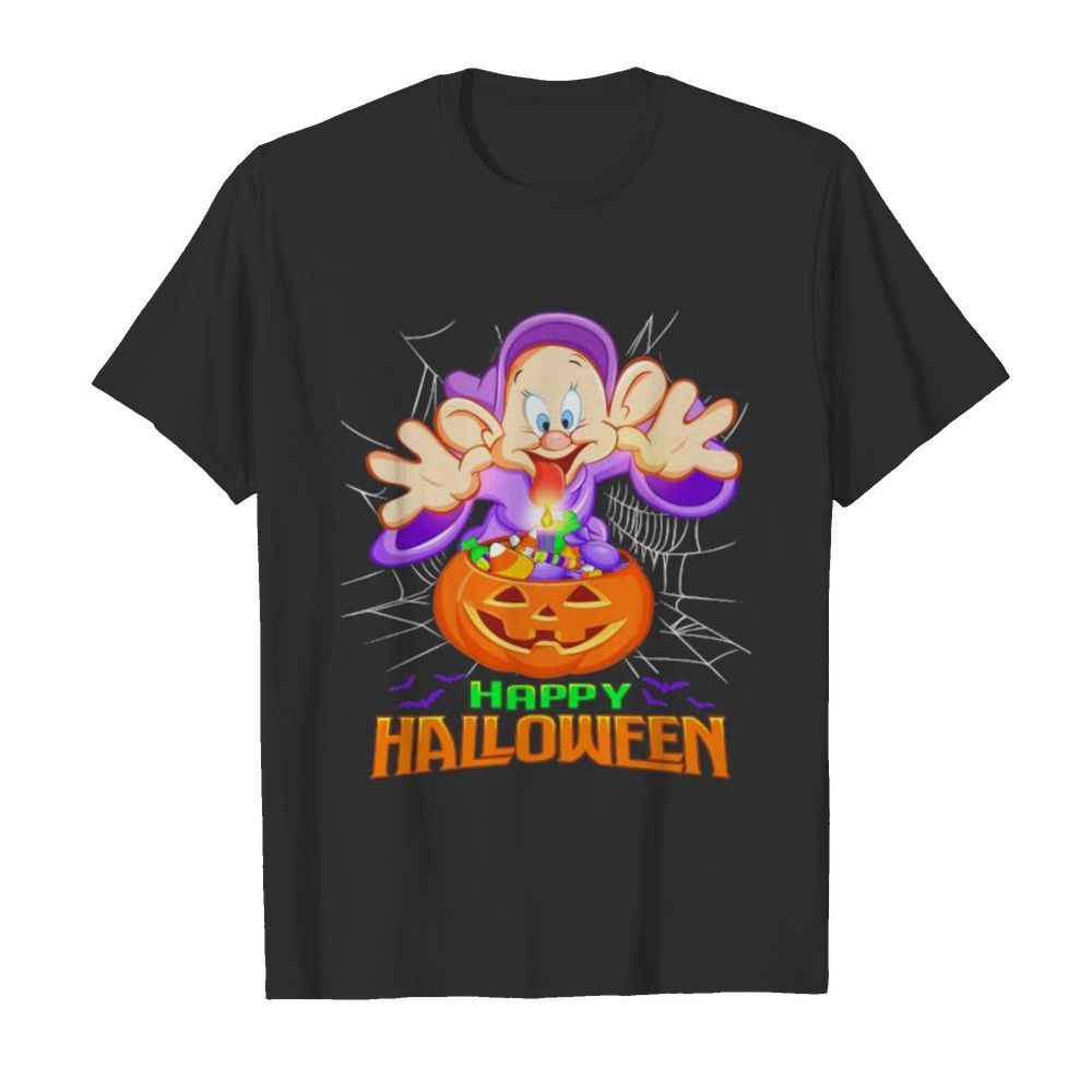 Happy halloween dopey dwarf witch shirt