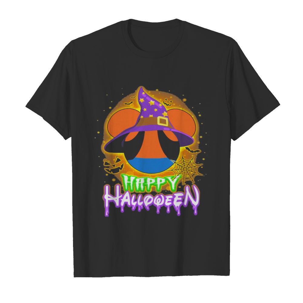 Happy halloween mickey mouse witch moon  Classic Men's T-shirt