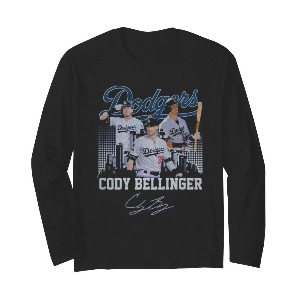 Haro dodgers cody bellinger signature  Long Sleeved T-shirt 