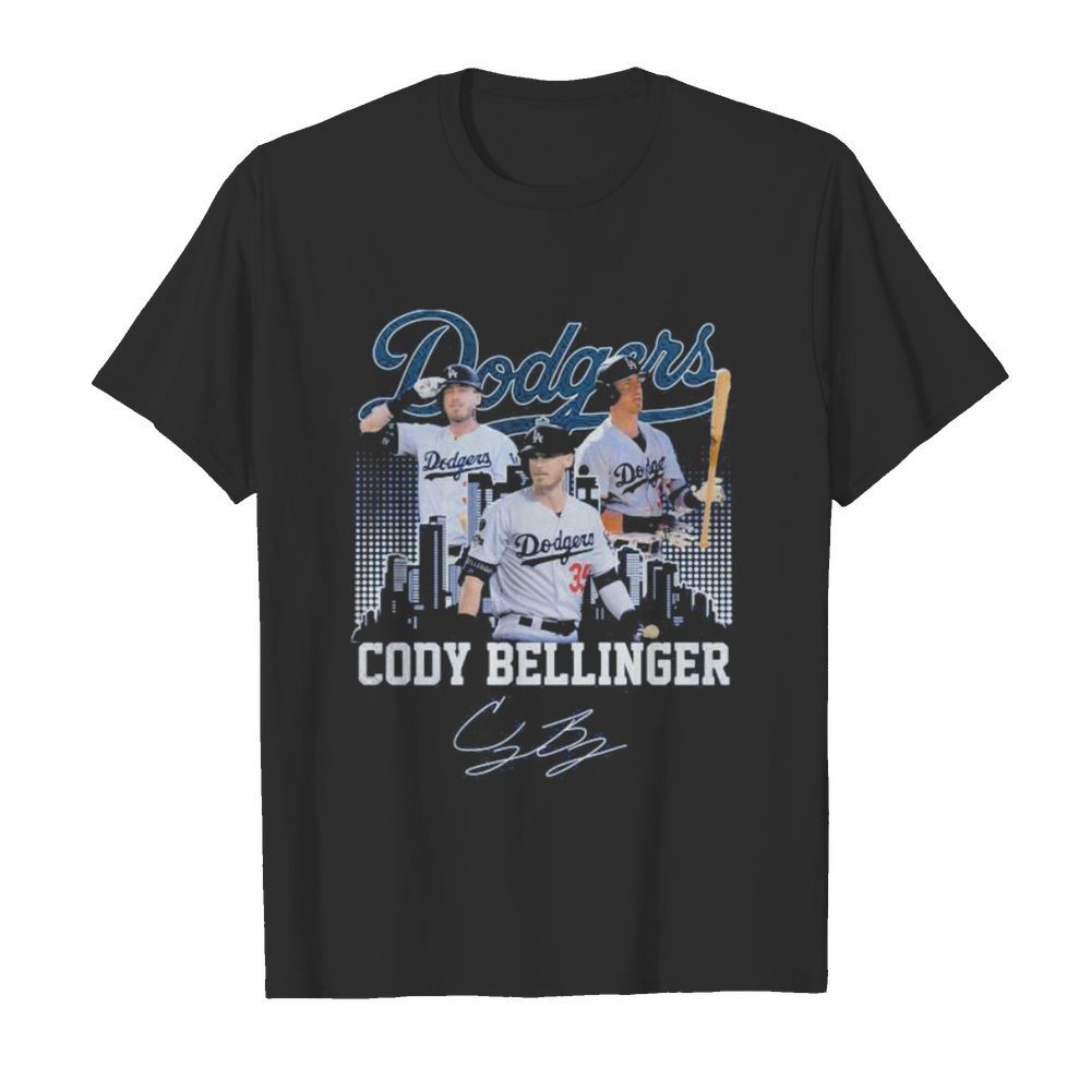 Haro dodgers cody bellinger signature shirt