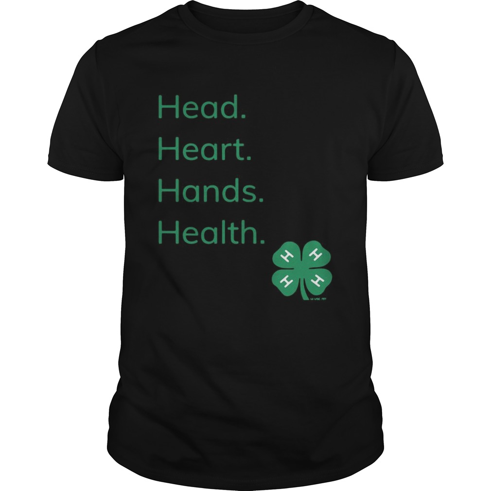 Head Heart Hands Health 4H shirt