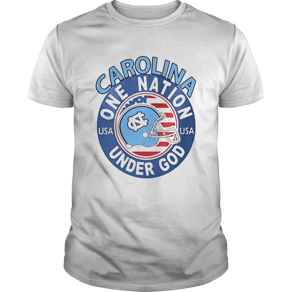 Helmet Carolina One Nation USA Under God  Unisex