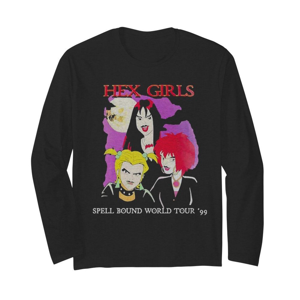 Hex Girls Spell Bound World Tour 99  Long Sleeved T-shirt 