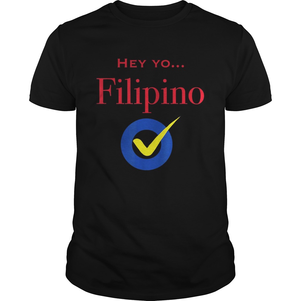 Hey Yo Filipino Check shirt