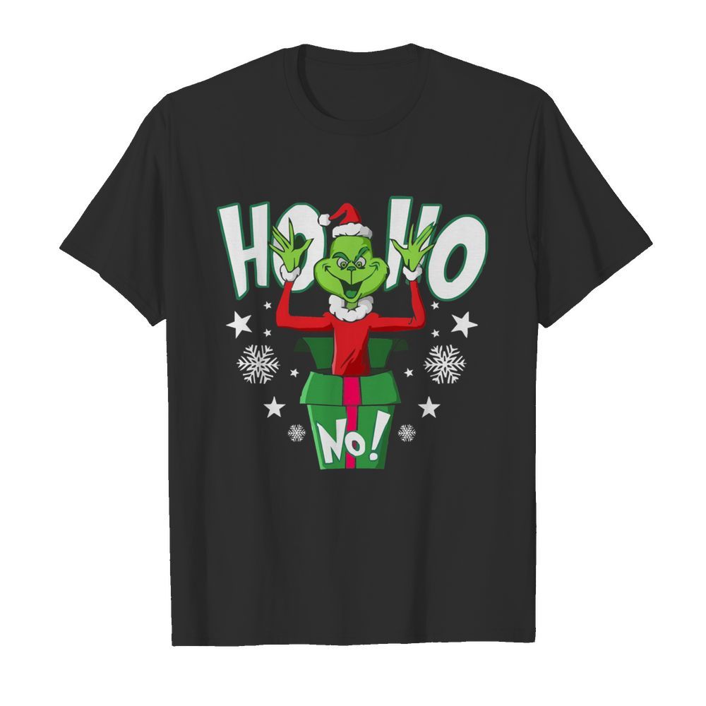 Ho Ho Christmas grinch shirt