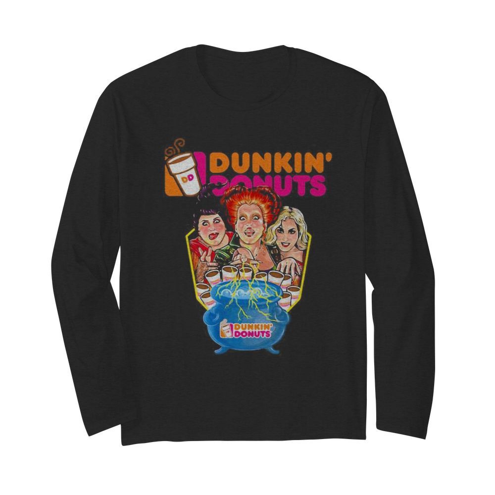 Hopus pocus make Dunkin Donuts  Long Sleeved T-shirt 