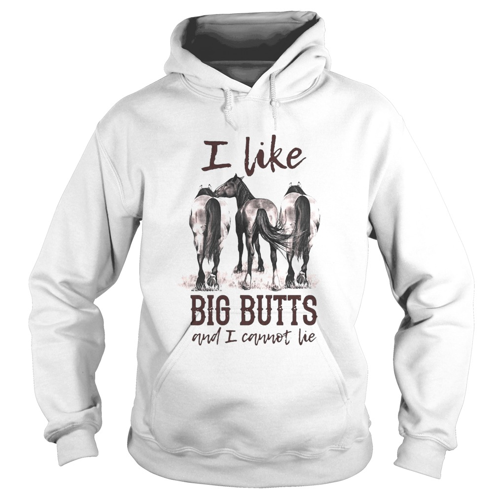 Horses I Like Big Butts And I Cannot Lie  Hoodie