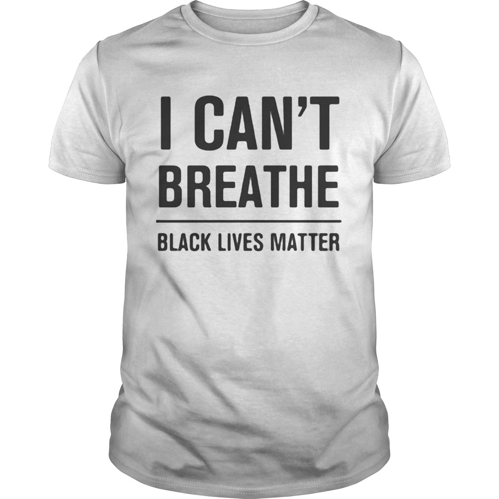 I Cant Breathe Black Lives Matter Election shirt