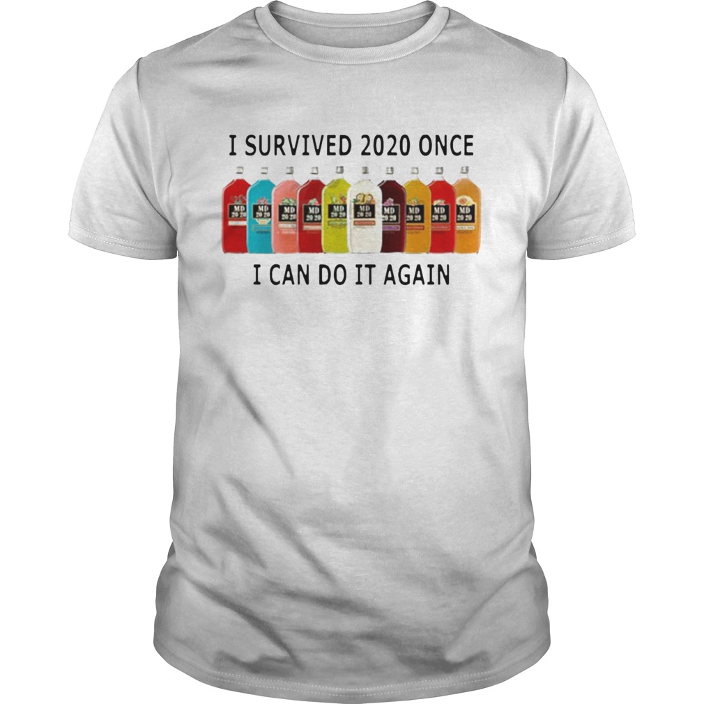 I Survived 2020 I Can Do It Again shirt