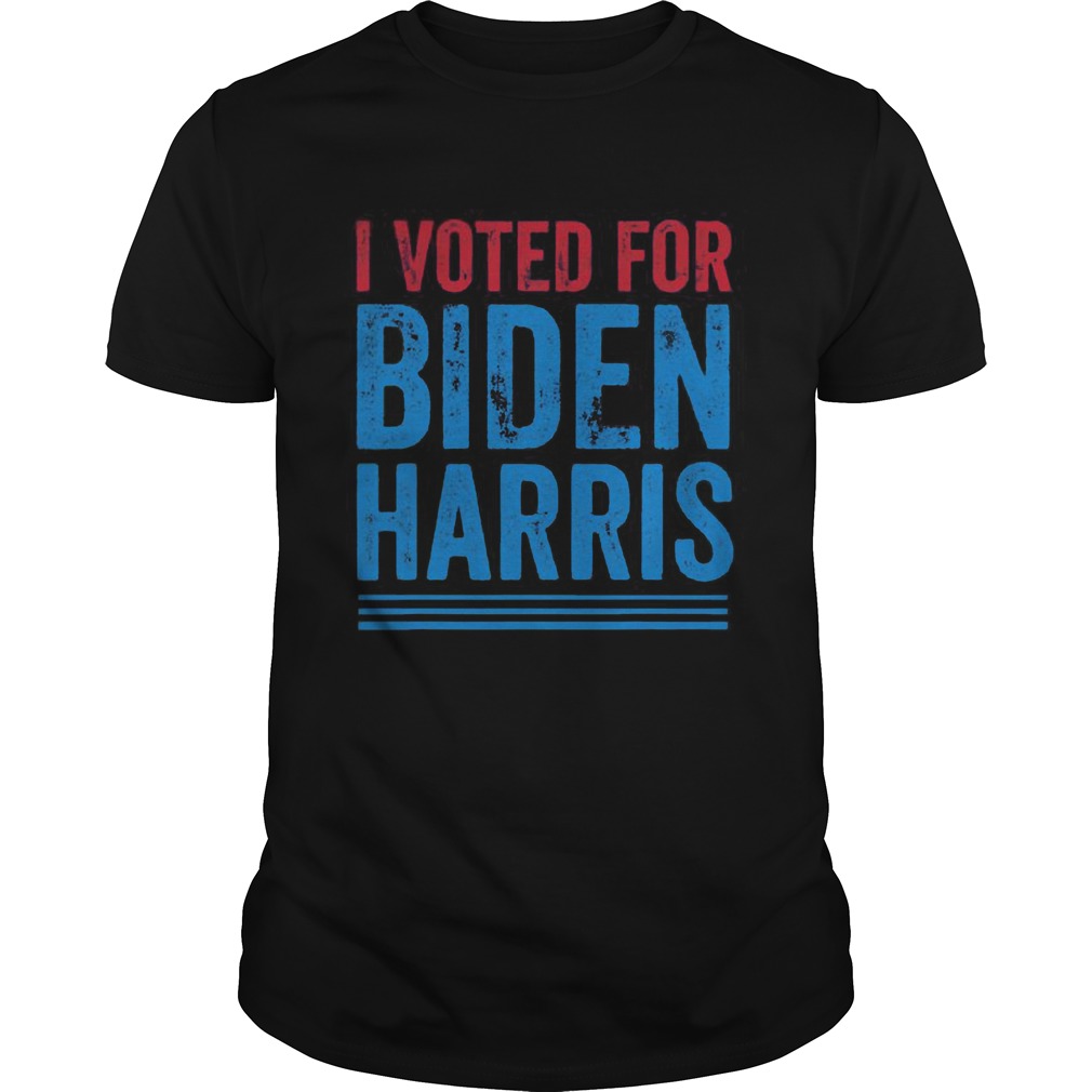 I voted biden harris 2020 shirt