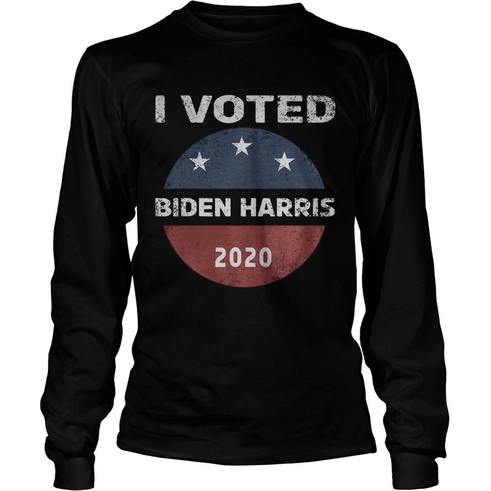 I voted for biden harris 2020  Long Sleeve