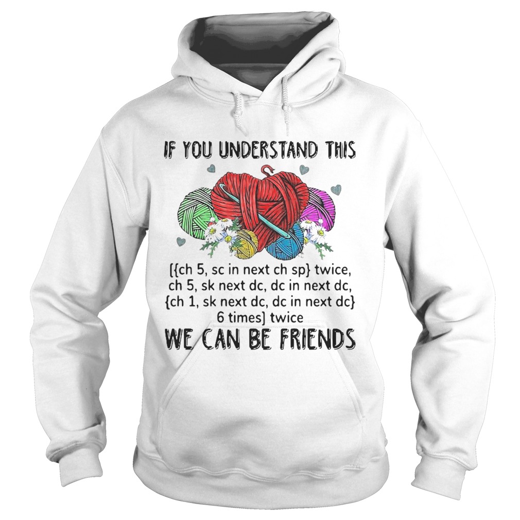 If You Understand This We Can Be Friends  Hoodie