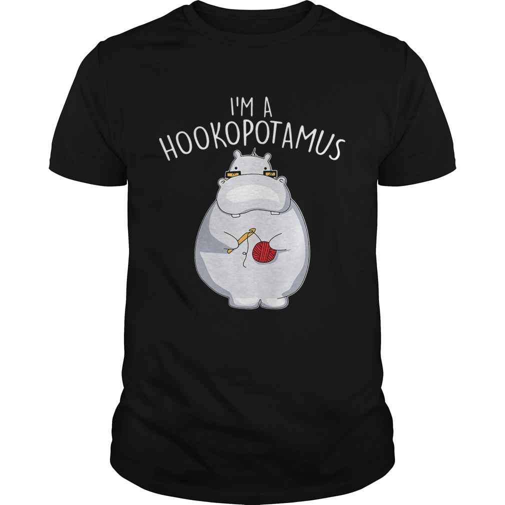 Im A Hookopotamus Crochet shirt