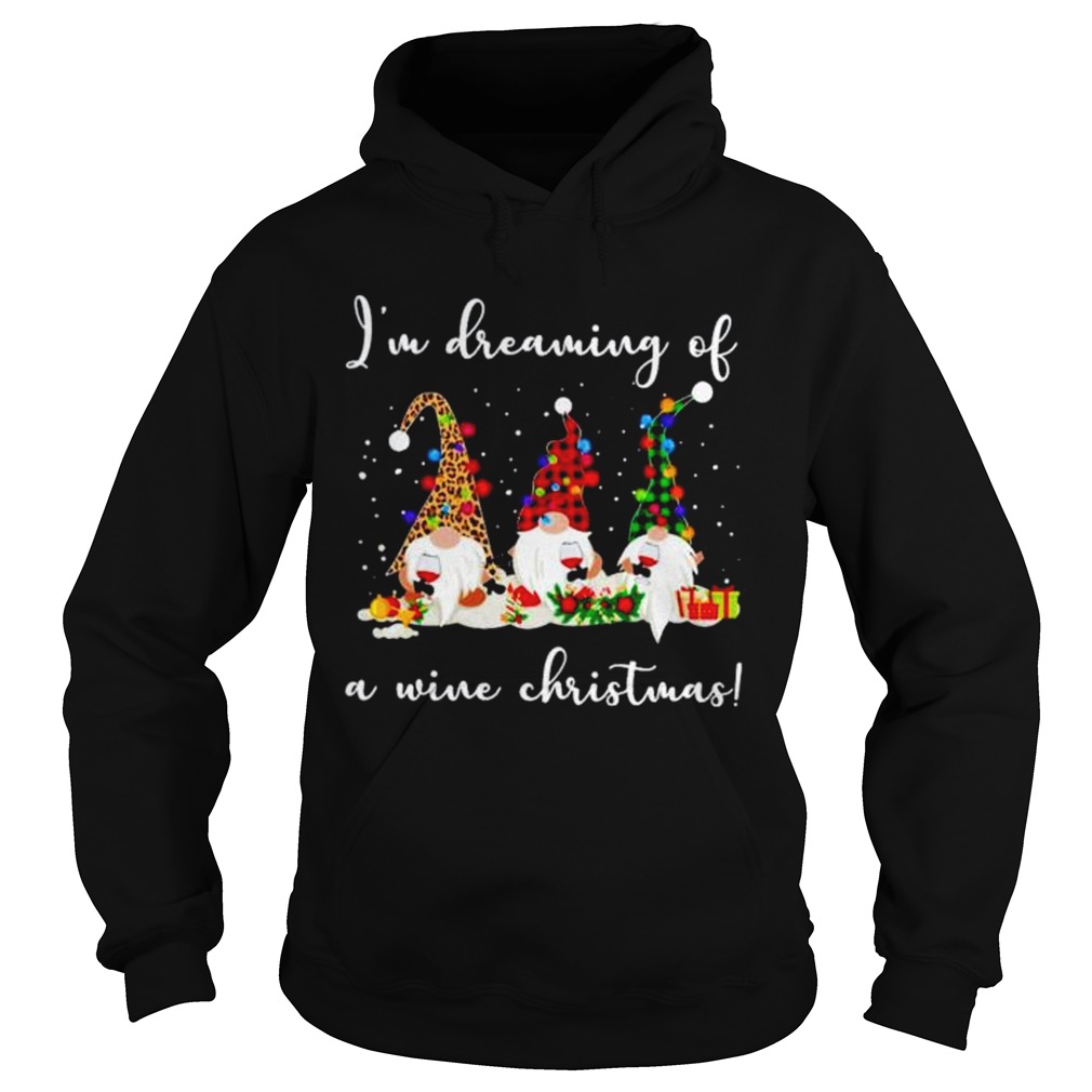 Im dreaming of a wine Christmas  Hoodie