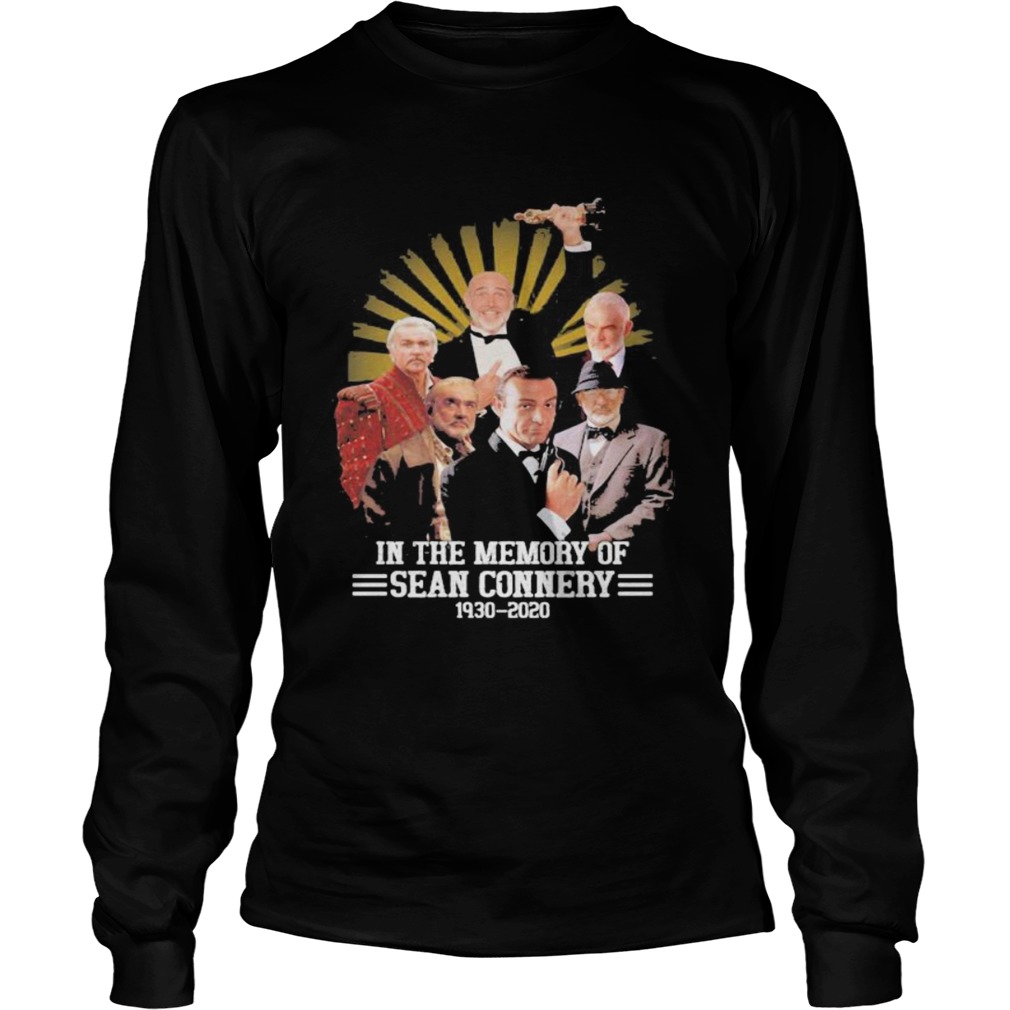 In the memory of sean connery 1930 2020 vintage  Long Sleeve