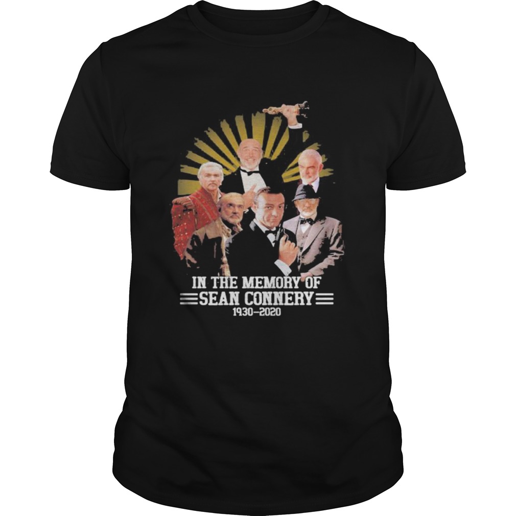 In the memory of sean connery 1930 2020 vintage  Unisex