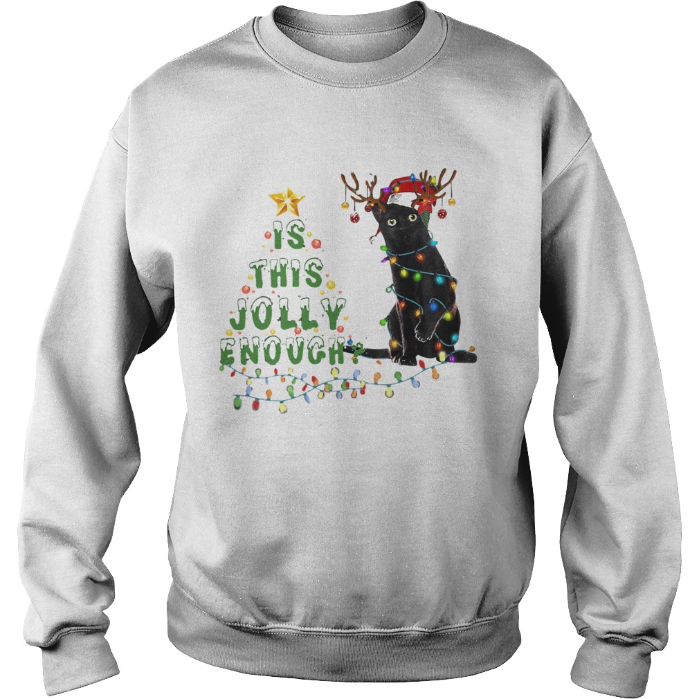 Is This Jolly Enough Merry Christmas Tree  Sweatshirt