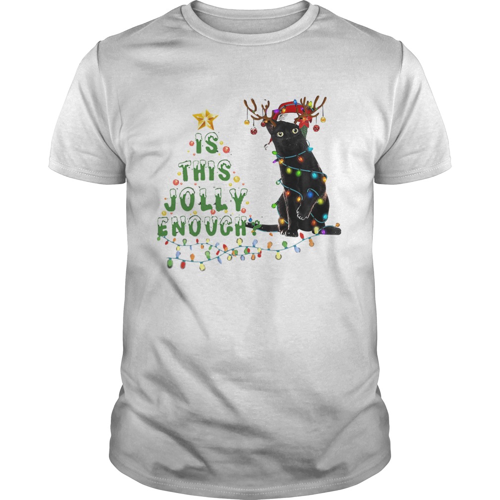 Is This Jolly Enough Merry Christmas Tree shirt